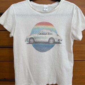 RE/DONE Vintage Car Graphic Tee